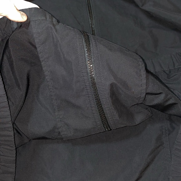 NFL New England Patriots Reebok Golf Black Hooded Windbreaker Jacket | Size XL - Picture 6 of 12